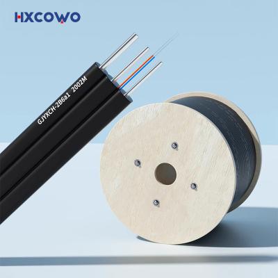 Cina LSZH GJYXCH Self-Supporting Fiber Drop Cable for FTTH Outdoor 1 Core 1KM 9/125 G657A in vendita