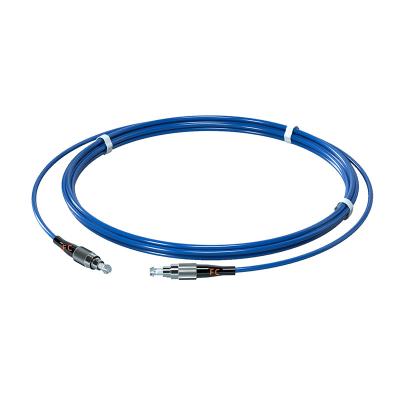 China Armored Fiber Optic Patch Cord 3.0mm FC/UPC to FC/UPC Single-Mode SM Single Core 1/3/5/10m for sale