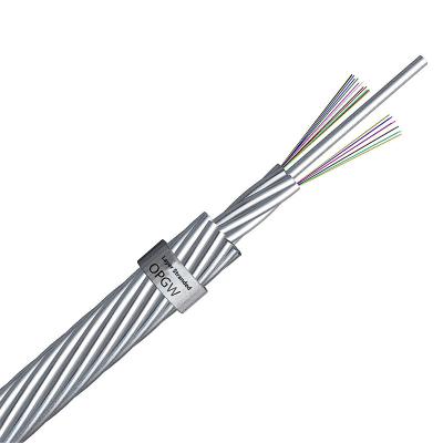 Κίνα 12 Core Aerial OPGW OPPC Armoured Fiber Optic Cable G652D G655 5km 3km 2km προς πώληση