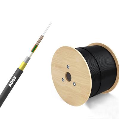 Cina Black ADSS Fiber Optic Cable Multi Mode For High Speed Data Transmission in vendita