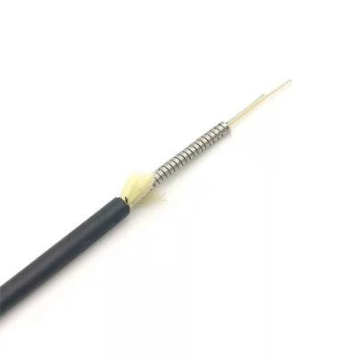 China Customizable G625D Indoor Outdoor Armored Multimode Fiber Optic Cable zu verkaufen