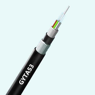 China Armoured GYTA53 Fiber Optic Cable for Speed Data Transfer in Extreme Environments Te koop