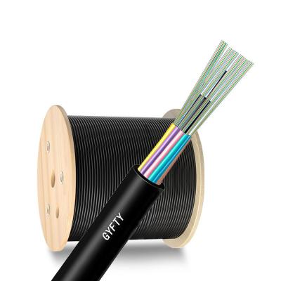 China HDPE Jacket HXCOWO GYFTY 2-288Core SM G652D Duct Fiber Optic Cable for Connection Te koop