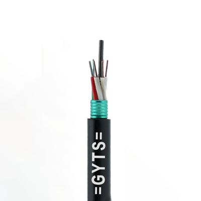 China G652D 36B1.3 Fiber Armoured Cable 4 Core Armoured Fiber Optic Cable zu verkaufen