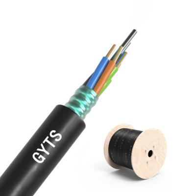 China Custom Outdoor Armored Fiber Optic Cable 2 4 6 8 24 32 48 84 96 144 288 Cores Te koop