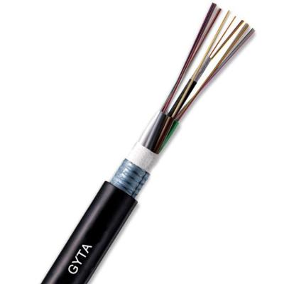 China 2-288 Cores Outdoor Armoured Single Mode Fiber Optic Cable For Aerial Or Duct zu verkaufen