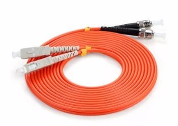 China SC/UPC to ST/UPC Duplex MM Patch Cord zu verkaufen