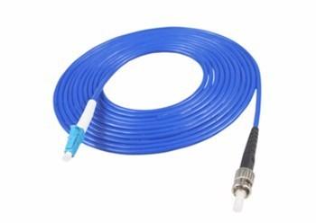 China Armoured LC/PC to ST/UPC Fiber Patch Cord Te koop