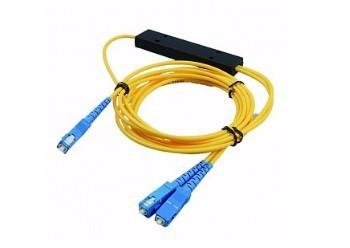 China Yellow FWDM Module Fiber Optic Cable Splitter For Metro WDM Systems en venta