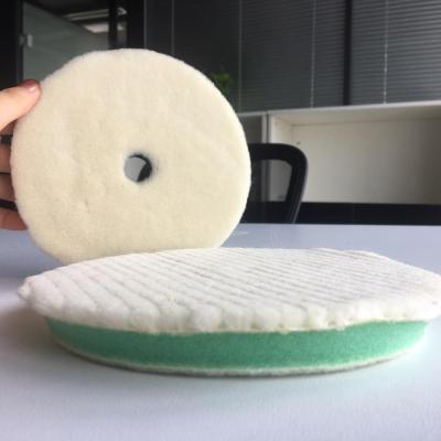 China High Efficiency Car Cleaning Wax Detailing Round Pad Clay Magic Bar Polish Sponge padAuto 6