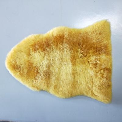 China Anti-slip colorful sheepskin covers for sofa or for home decoration for sale