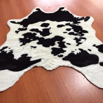 China Anti-Slip Soft Artificial Sheepskin Blankets Fur Flooring Mats Faux Wool Carpets For Living Room Rug Cushion Floor Mat Flooring for sale