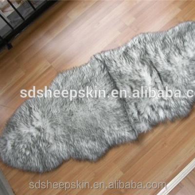 China New Style Anti-slip Home Deco Synthetic Sheepskin Faux Fur Blankets Living Room Rug for sale