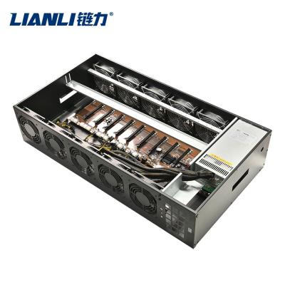 China With fan double row fans 12 hdmi port gpu installation case 12 gpu gpu installation case 12 gpu server case vga case and pc pc for sale