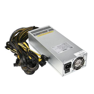 China Low Price Mini Wide Desktop Power Supply 16*6+2pin And 6*6pin Stable Power Supply 3300w for sale