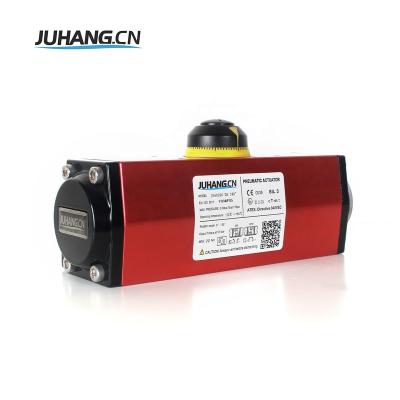 China JHA Series Fluid Spring Return Penumatic Actuator For Ball Valve Butterfly Valve for sale