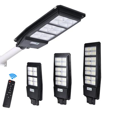 China Photosensitive Sensing + Human Body Sensing Outdoor Solar Led Street Light Outdoor Solar 300w Battery For Solar Street Light for sale