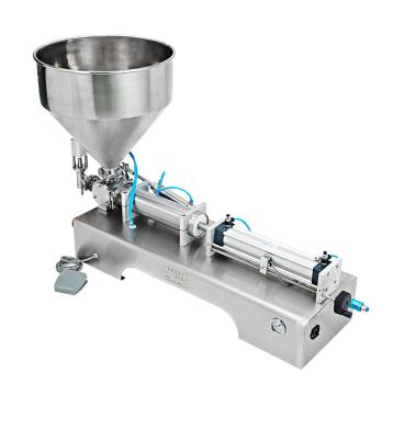 China Beverage One Nozzle Liquid, High Viscosity Liquid Filling Machine, 1000ml Liquid Dispenser for sale