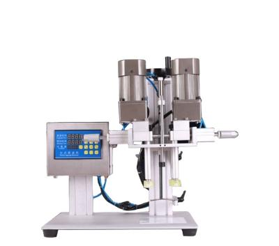 China XLSGJ-6300 Manual Food Machine Bottle Capper Semi Automatic Bottle Capper For Flat Surface Round Capping for sale