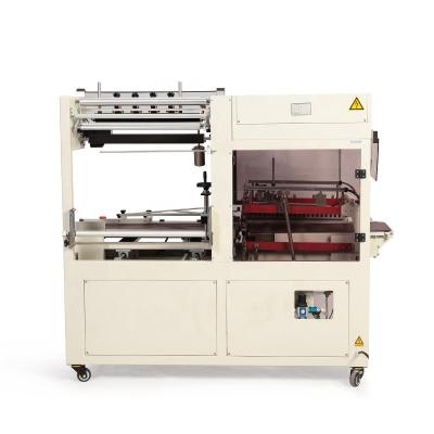 China QL5545 automatic l-type tunnel food sealer perfume bottle carton shrink box shrink tying machine for sale