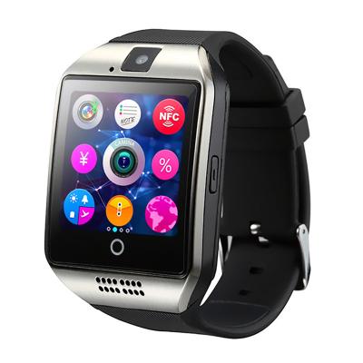 China Good Quality Touch Screen GSM Phone Call Smart Watch Phone Q18 for sale