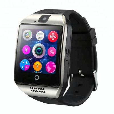 China Wholesale Q18 Touch Screen Smart Watch With Camera SIM Card Smartwatch Wristwatch For Android Phones Support Multi Language for sale