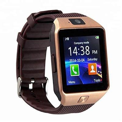 China Touch Screen Christmas Gift Wrist Watch Mobile Phone Smart Watch Support Sim Memory Card for sale