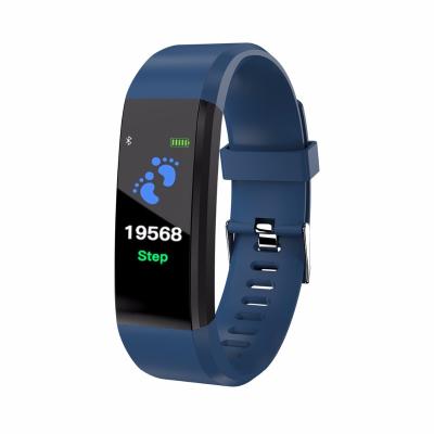 China Touch Screen Waterproof Sport ID115 Plus Smart Fitness Tracker CE Color Screen Band Rohs Smart Wristband With Heart Rate And Blood Pressure for sale