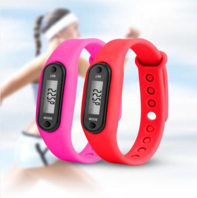 China For Super Hot Selling Gift Pedometer Count Step Calorie Fitness Tracker With Silicone Band for sale