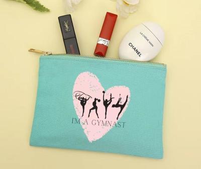 China Foldable Bag Makeupbag Sheer Cotton Journal Use Customizable Makeup Foldable Convenient Bag Large Cotton Storage Bag for sale