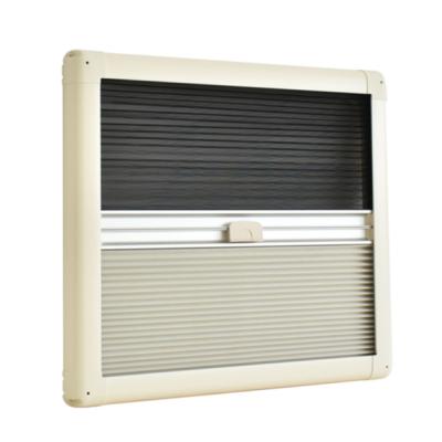 China Manufacturer Directly Sale Jishun RV Pleated Interior Window Caravan Pleated Interior Window Motorhome Pleated Interior Window 750*450mm for sale