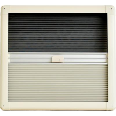 China High Quality Aluminum Alloy RV Pleated Interior Interior Window RV Shutters Caravan Pleated Interior Windows 500*900mm for sale