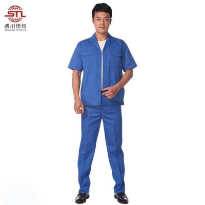 China Breathable Durable Adult Garage Workwear Workwear Engineer Summer Uniform Suit For Man for sale