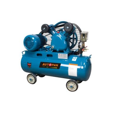 China DV-0.12/8 Best Price Piston Lubricated Belt Driven Air Compressor With Wheels for sale