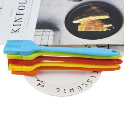 China Small Neat and Clean All-in-one Food Grade Silicone Brush BBQ Oil Brush Silicone Field Household Kitchen Cooking Tools for sale