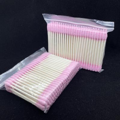 China beauty & personal care/disposable/home Amazon hot sale colored cotton swabs cleaning brush disposable paper swabs for sale