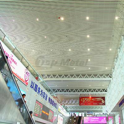 China Integrated Ceilings Elegant Design Suspended Aluminum Ceiling Slat Ceiling for sale