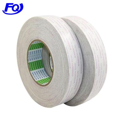 China Nitto ANTISTATIC Heat Resistant High Double Adhesive Sided Recoverable Nonwoven Tape Tape For Electronics for sale