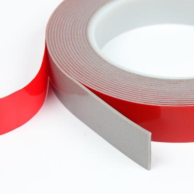 China Heat Resistant Gray Acrylic Tape Removable Mounting Tape Waterproof Double Sided Adhesive Tape High Adhesion Tape for sale