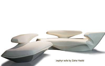 China zephyr sofa by zaha hadid for sale