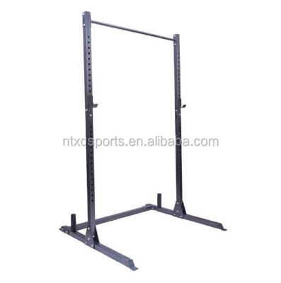 China Modern Adjustable Power Rack Squat Cage and Pull Up Bar Exercise Rack Press Bench for sale