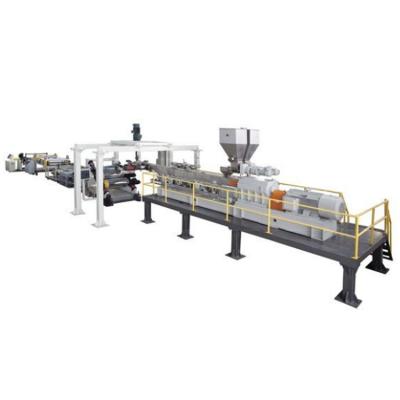 China Sheet factory maker supply used pet plastic sheet extruder machine for sale