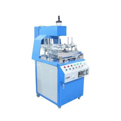 China CLOTHING factory price cheap PVC restricting equipment for folding plastic box edge folding blister packing machine for sale