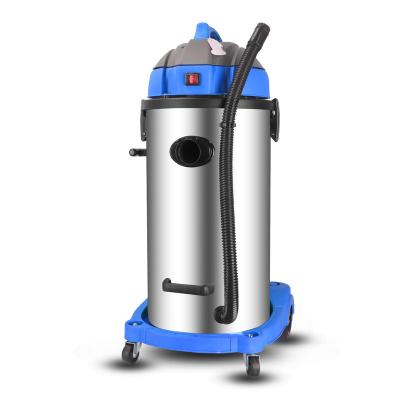 China Car Dust Collector 60L 1800W Powerful Suction 2 3 Motors Stainless Steel Commercial Wet & Dry Car Industrial Vacuum Cleaners for sale