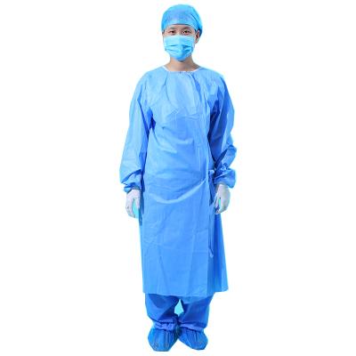 China 2021 ODM service EO surgical gown cloth with 4belts for sale