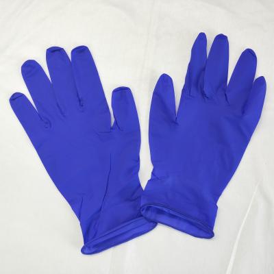 China Gloves nitrile medical ce tuv iso surgical glove nitrile powder free for sale