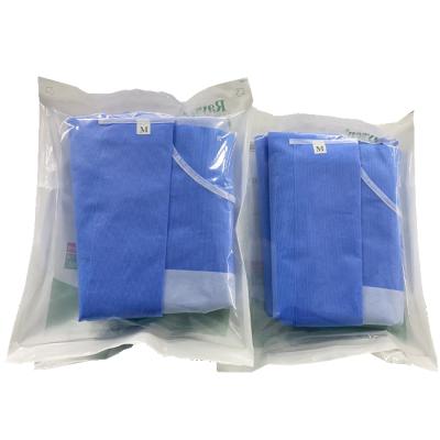 China Level 3 Heat-Sealed Seams Disposable Protective Gown for sale