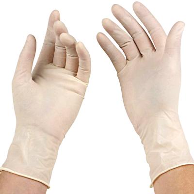 China Raysen Single use disposable medical non sterile latex gloves with CE & ISO for sale