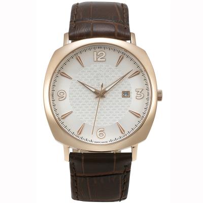 China China Factory Automatic Date Logo Brand Quartz Stainless Steel Rose Gold Custom Case OEM Brand Your Own Mens Private Label Luxury Watch for sale