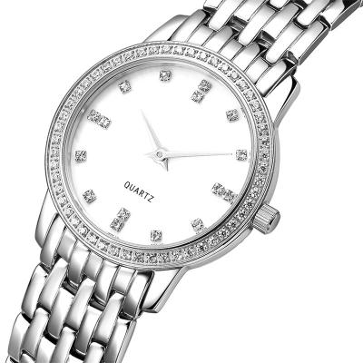 China Beautiful Waterproof Women Watches Japan Quartz Movement Lady Watch With Diamond for sale